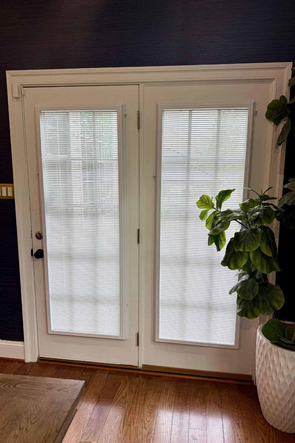 odl add on blinds for doors installed