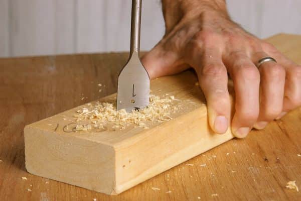 a spade bit as one of the best diy tools to have